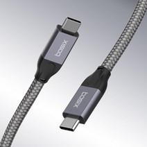 C TO C타입 고속 충전 PD 케이블 100W 삼성 dex 노트북 데이터 애플 아이패드 맥북 lg그램 미러링, 1.5m, 1개