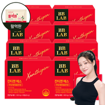 비비랩 잔티젠 수면 다이어트 식약처 인증 체지방 허리둘레 내장지방 체중감소 활력환 기획세트, 14포 x 8개