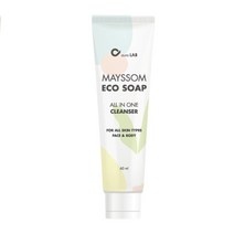 메이썸 에코솝 60ml 1 5개입 모음 젤형 천연비누 여드름 저자극 순한 휴대용 올인원 클렌징폼