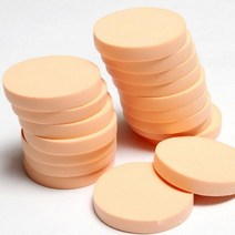 페이스 클리닝 스폰지 화장품 파우더 퍼프 소프트 메이크업 파운데이션 뷰티 도구 10 개, white round