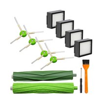 로봇 진공 청소기 액세서리 메인 사이드 브러시 MOP HEPA 필터 시스템 IROBOT I7 I7+ E5 E6에 호환되는 알레르기