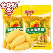 해외 황금원숭이 옥수수맛 사탕 중국 젤리사탕150g*3봉지