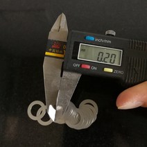 1개 두께 0.2 미리메터 스테인레스 스틸 플랫 와셔 초박형 가스켓 고정밀 조정 M3-M50 얇은 심 SUS304, 30 9x15x0.2 (20Pcs), 30 9x15x0.2 (20Pcs)