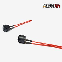 CD 12v 2단 원형 토글스위치 오토티엔 오토바이 스쿠터 바이크 자동차 모터사이클, 1개, 2단 원형 토글스위치+추가배선 (배선연결상품)