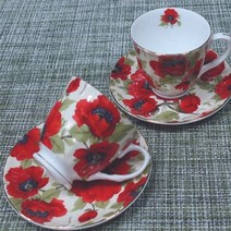 일음쇼핑^^*m스테콜 커피잔 세트 찻잔 홈카페 머그컵 받침 2인조 인리어 예쁜 커피 주방용품 에쁜일medi^*^, ab*^^선택없는