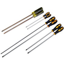 롱 드라이버 십자 일자 6x500mm 긴 드라이버 복합기 복사기 수리용 대형 특대 빅 50cm, 크로스3x200mm개