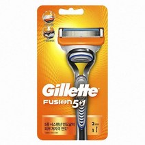 질레트 퓨전 면도기 메뉴얼 2up면도기1면도날2 정품, 질레트 퓨전 면도기 메뉴얼 2up(