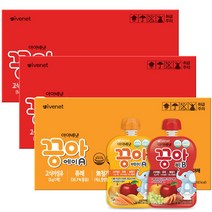 아이배냇 끙아 과일야채주스(30팩), 끙아B(20팩)+끙아A(10팩)