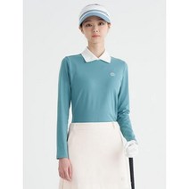 빈폴골프 여성 라이트 그린 칼라변형 기모 티셔츠 (BJ2941A21L)