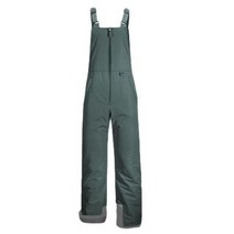 스노우 빕 스키 팬츠 편안하고 따뜻한 다기능 립스톱 바람막이 팬츠, M Women