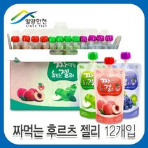 (주)밀양한천 짜먹는후르츠젤리 젤리 곤약젤리 워터젤리, 1개, 1560ml