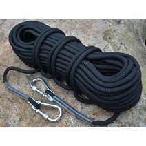 10M 12MM 2600KG 공중 작업 안전 보험 작업 스포츠 하네스 와이어 로프 용 외벽 청소 로프
