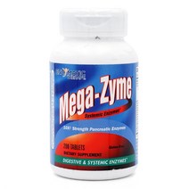 [Enzymatic Therapy] 엔자매틱 테라피 메가자임 시스테믹 엔자임스 200 타블렛