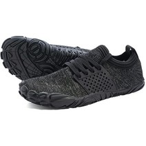 Joomra 여성용 베어풋 트레일 러닝화 10 그레이 핑크 41, 8.5, 8.5