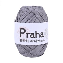 마마니트 프라하실 라피아 Raffia 100%, 12 그레이