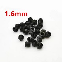 재봉틀 추천 100 개/몫 1.5mm/1.6mm 오버록 페가수스 육각 바늘 나사 각도 산업 재봉틀 예비 부품, 02 100pcs 1.6mm