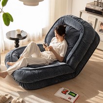 빈백 소파베드 소피 백 콩 싱글 대형 라운지 스퀘어 비치 퍼프 거실 침대 귀여운 소파, 02=green