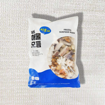 해물믹스 600g 냉동해물 해물모듬 소포장 손질 세척 해물픽, 해물믹스600g, 1개