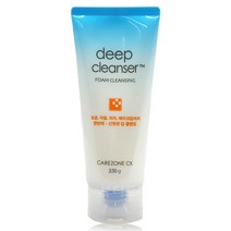 케어존 씨케이 딥 포밍 클렌저 330g/대용량 폼클렌저