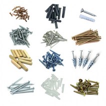 못 세트 나사못 피스 나무 칼블럭 세트 고정 앙카, 못 세멘못세트 대