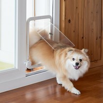 요기펫 강아지 고양이 베란다펫도어 견문 프리미엄, 옵션2. 요기 캣도어_Long (최소 220 ~ 최대
