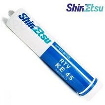 [이비컴퍼니] 신에츠 RTV 고무실리콘 KE-45 백색 310ml ebcompany04080715, 쿠팡 투명KE-45 310ml