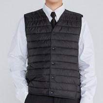 디커스텀 남녀공용 투웨이 베스트 경량 패딩 조끼