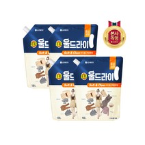 테크 울드라이 중성세제 소프트클린 리필 1.8L x 4개