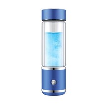 수소수 생성기 정수 알칼리 이온수 전해수기 300ml 일본 spe pem 멤브레인 최대 1800ppb 용존 수소 휴대용 수소 물병 발생기, 없음