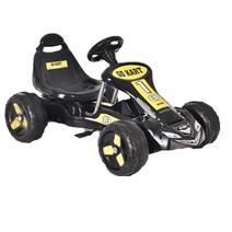 키즈 카트 네발자전거 배터리 사륜자전거 고카트 유아, 블랙 페달 블룸휠