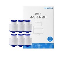 루헨스 싱크대 리필용 헤드필터 WCS-300 RH, 화이트, 12개