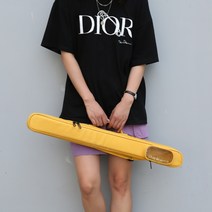 대금케이스 2개입 보관 휴대용 숄더 산조 대금가방, 2수 60cm 옐로우