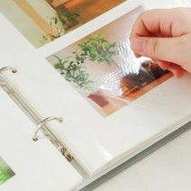 튼튼한 형대용량 폴라로이드 보관 포켓형 북 대형 포토 제작 스크랩 미니사진앨범, 투리쿠팡1 그레이