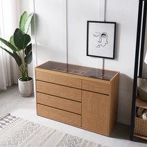 [고래가구] [행사] 몽스 아일랜드 600/800/1200 서랍장 4colors, 600-올오크