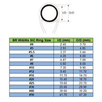 찌낚시대 바다찌낚시대 돌돔낚시대 BR Wi & Wa SIC 링 낚싯대 가이드 링로드 빌딩 DIY 수리대, 17 1 bag (14pcs) mix
