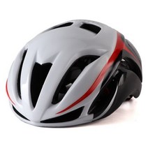 레드 불라이딩 에어로 MTB 도로 자전거 헬멧 TT 스포츠 레이싱 보호대 VTT 철인 3 종 경기 승마 안전 캡, M (54-60 CM), 6