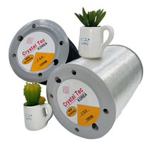 국산 투명 블랙 우레탄줄 크리스탈텍 국내생산 비즈줄 비즈공예재료 비즈팔찌줄 비즈반지 1000m / 0.3~1.0사이즈, 0.7