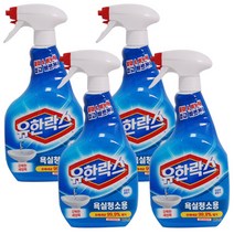 유한락스 욕실용 살균 세정제, 600ml, 4개입