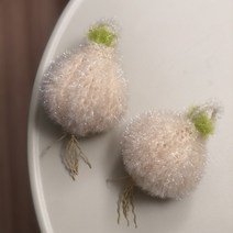 핸드메이드) 야채 수세미 ( 참외 당근 무 복숭아 수박 마늘 대파 배추 ) (용이네잡화점)