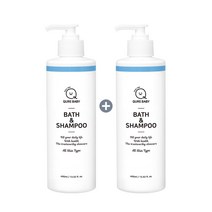 큐어베이비 바스앤샴푸 400ml 1+1, 단일/상품