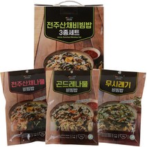 10세트+1세트 우리들녘 나물 산채비빔밥 3종 선물세트 전주산채 곤드레 무청시래기 고르기, 일반용, 전주2+곤드레1