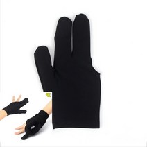 당구재료사이트 당구그립 당구치는법 3손가락 장갑 중고 개인 용품 스포츠 글러브 1P, 단일