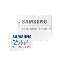 삼성 EvoPlus MicrosdxcEVO PLUS UHS-I 64GB 128GB 256GB 핸드폰메모리카드, MB-MC128KA
