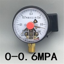 매니폴드 게이지 압력 게이지 매니폴드 압력계 표면 진공 컨트롤러가있는 직경 100mm 직접 접촉, 0-0.6mpa