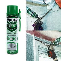 월드폼 G형 건용타입 750ML 경질우레탄폼 문틀고정