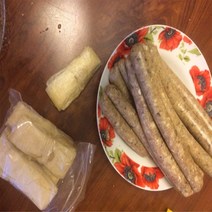 소시지 포장 도구 소시지 2.3 미터 구경 24mm 핫도그 케이싱 살라미 요리 Inedible 케이스 주방 1Pc 케이스, 보여진 바와 같이, 하나, A