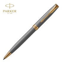 파카 소네트 치즐 GT 볼펜 0.9~1.0mm, 실버, 1개