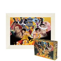 퍼즐피플 원피스 직소퍼즐 500피스, 형제의 멘토 500P 액자포함(우드화이트), 500p