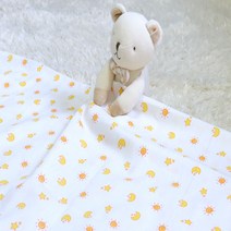 순면 아기 유아 신생아 어린이집 여름 낮잠 블랭킷 거즈 담요 천 기저귀 얇은 이불 속싸개, 16.동물나라