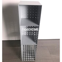 철제 벽선반 벽걸이 선반 럭셔리 타공판 디자인 진열대 감성 벽 인테리어 소품, 밝은회색수직레이어